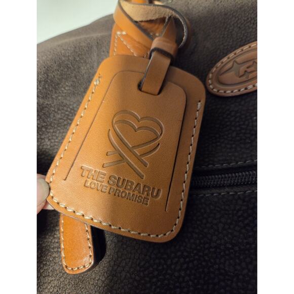 Bric's LIFE 18-Inch Cargo Duffle Bag Luxury Travel Weekender Brown W Strap/Lock - Picture 12 of 13